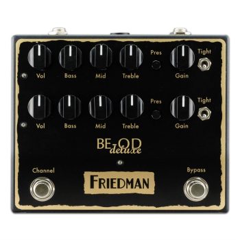 Friedman Be-Od Deluxe Dubbel Overdrivepedal