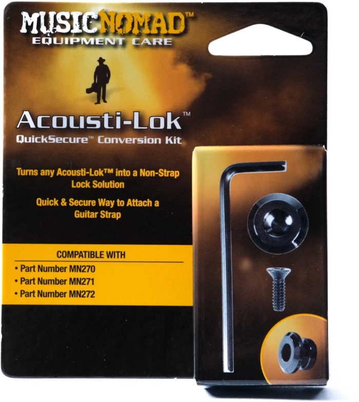 Music-Nomad MN274 Acoustilok 2'n1 Button