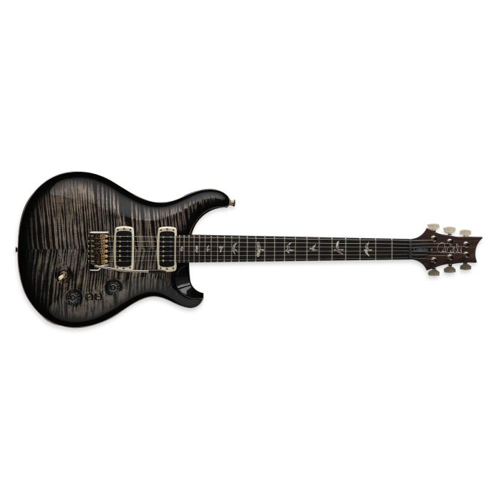 Prs Custom 24 -08 10 top Hybrid HW Charcoal Burst