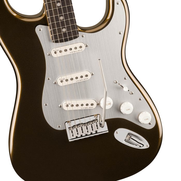 Fender American Ultra II Stratocaster, Ebony Fingerboard, Texas Tea