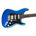 Fender American Ultra II Stratocaster HSS, Ebony Fingerboard, Noble Blue