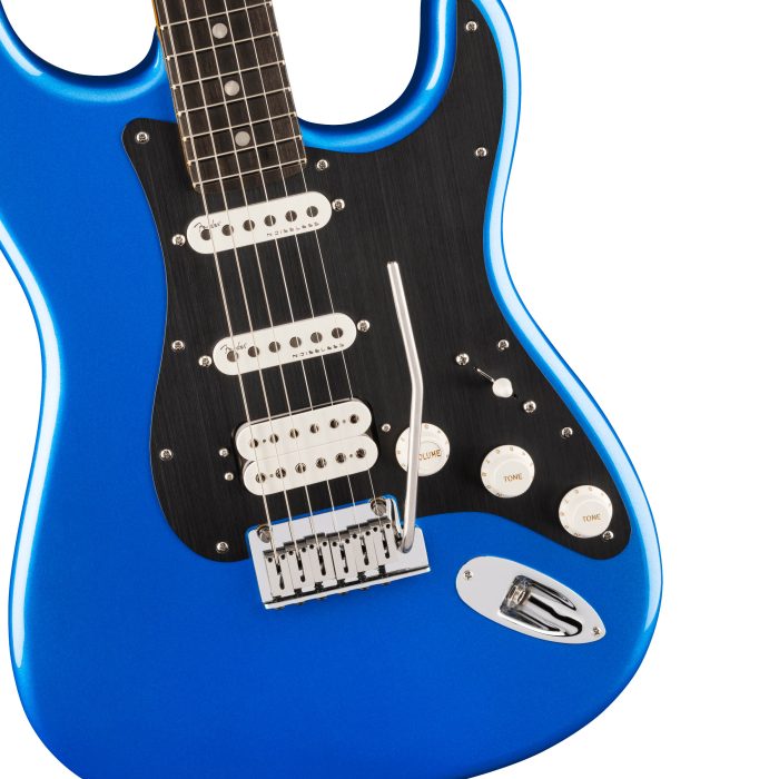 Fender American Ultra II Stratocaster HSS, Ebony Fingerboard, Noble Blue