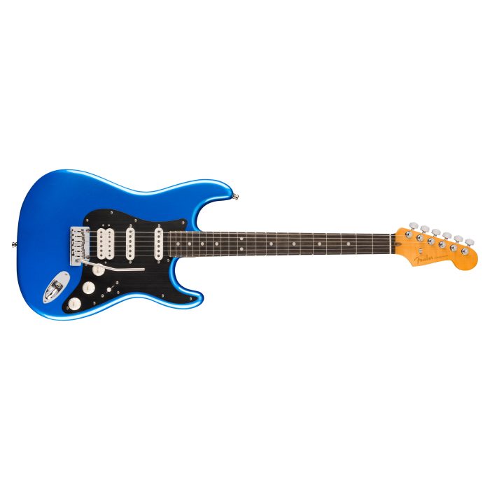 Fender American Ultra II Stratocaster HSS, Ebony Fingerboard, Noble Blue