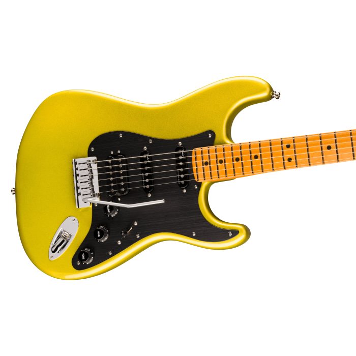 Fender American Ultra II Stratocaster HSS, Maple Fingerboard, Solar Flare