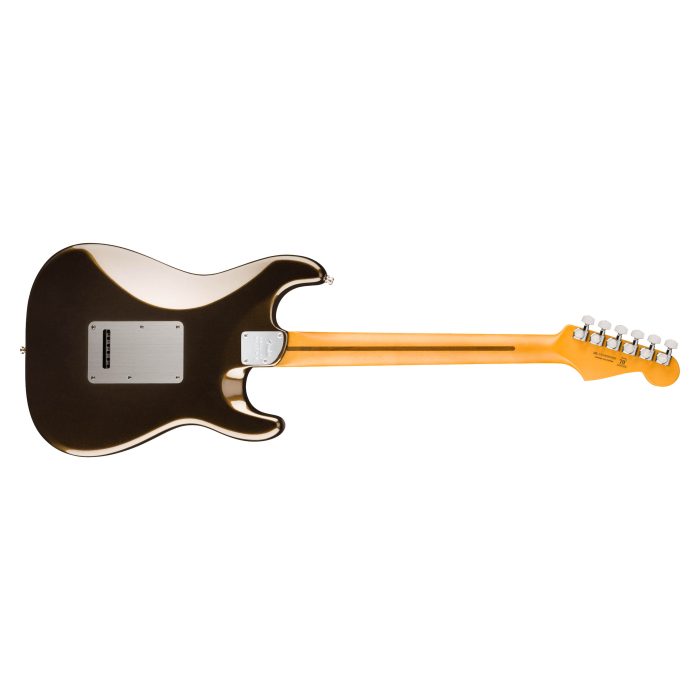 Fender American Ultra II Stratocaster Left-Hand, Ebony Fingerboard, Texas Tea