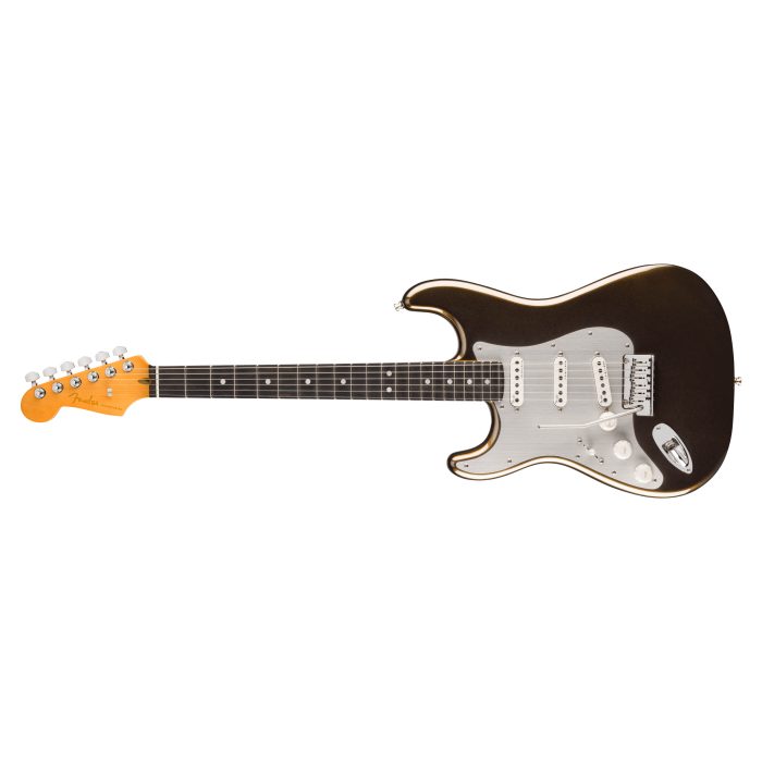 Fender American Ultra II Stratocaster Left-Hand, Ebony Fingerboard, Texas Tea