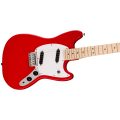 Squier Mustang, Maple Fingerboard, White Pickguard, Torino Red