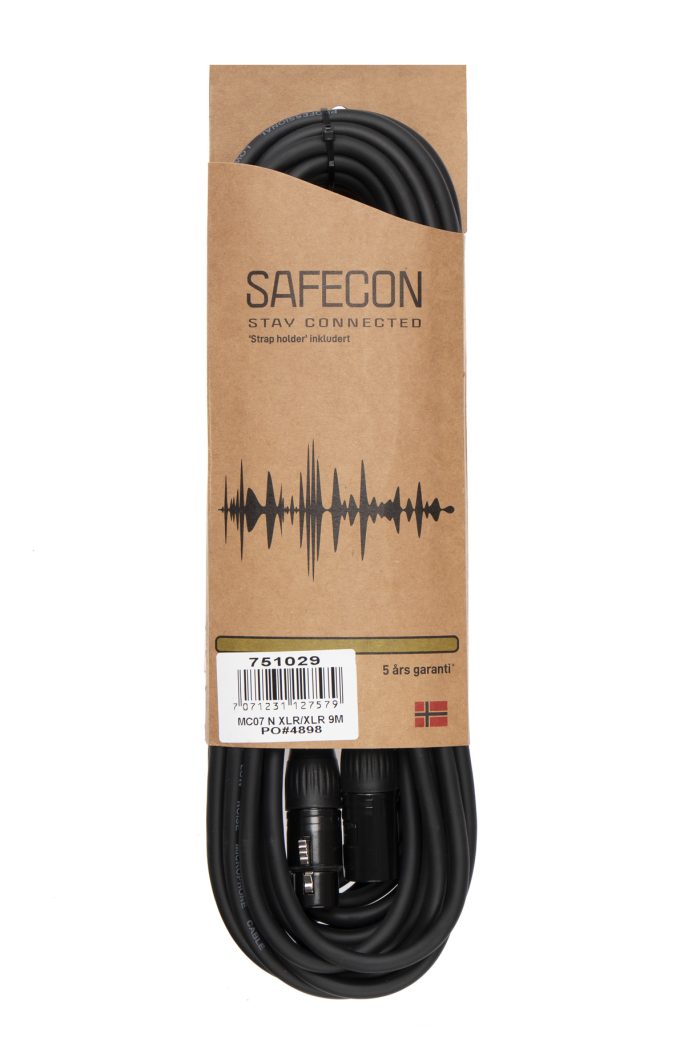 Safecon MC07 XLR/XLR 9m