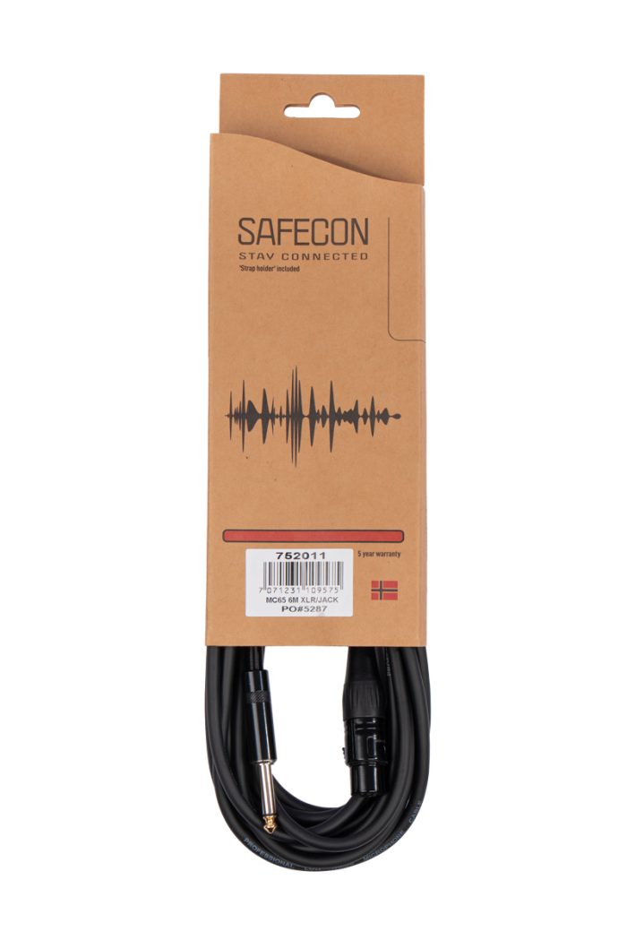 Safecon Mc65 6M St.Jack/Xlr Female