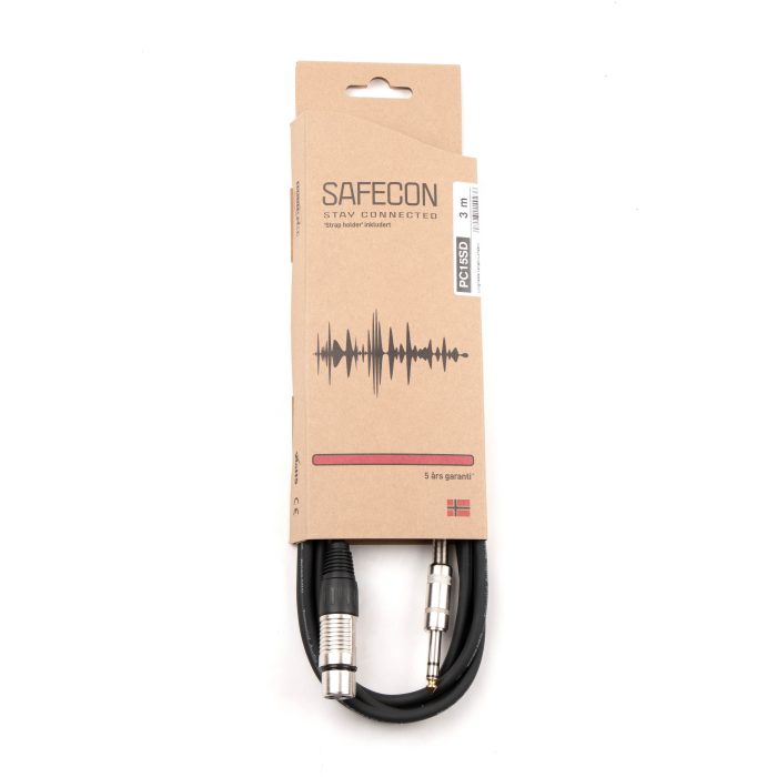 Safecon Pc15Sd 3M Xlrf  Stereo Jack