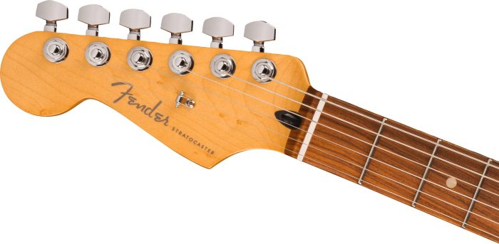 Fender Player Plus Stratocaster, Left-Hand, Pau Ferro Fingerboard, Tequila Sunrise