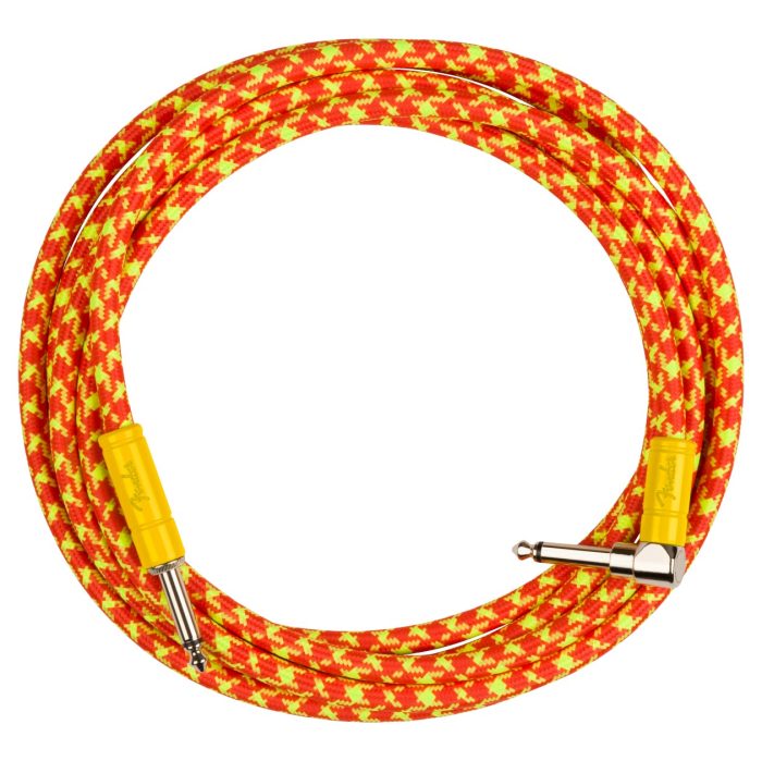 Fender MonoNeon Instrument Cable, 10', Orange