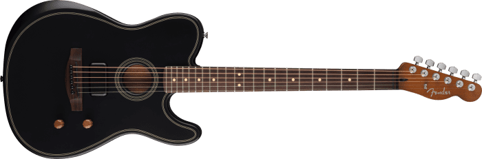 Fender Acoustasonic Standard Telecaster, Black