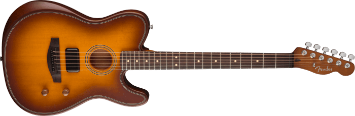 Fender Acoustasonic Standard Telecaster, Honey Burst