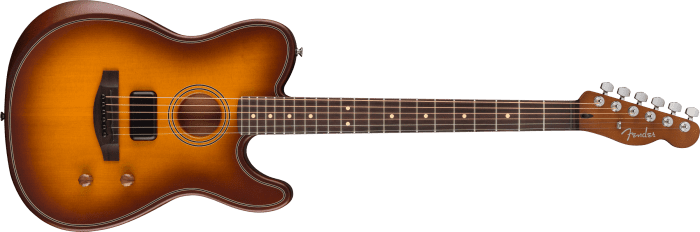 Fender Acoustasonic Standard Telecaster, Honey Burst