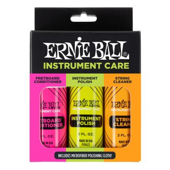 Ernie-Ball Eb-4225 Instrument Care 3-Pack