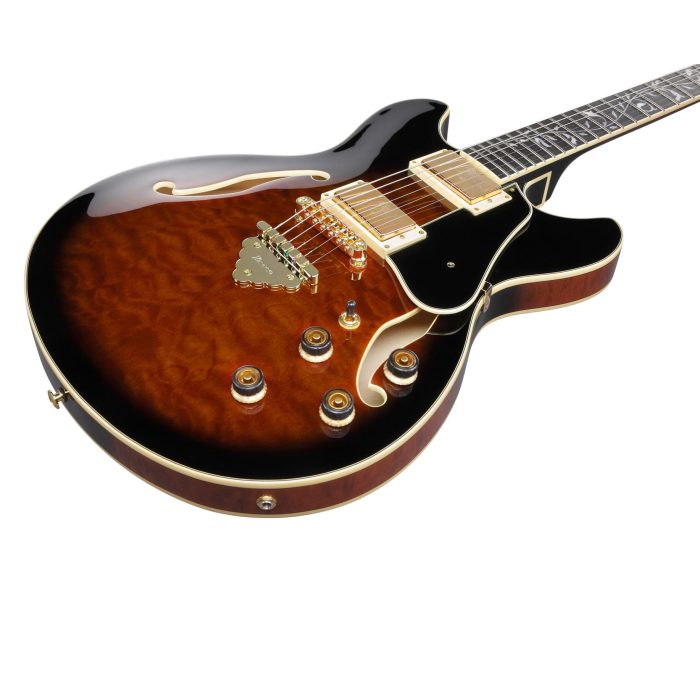 Ibanez AS93QMSP-DBS  Artcore Expressionist