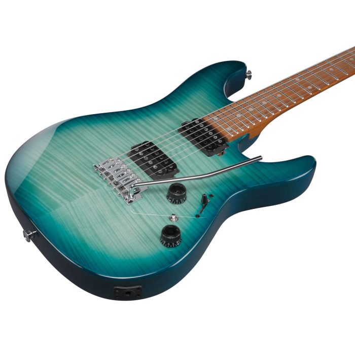 Ibanez AZ24S1F-TXB AZ Standard, Transparent Turquoise Burst