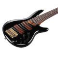 Ibanez SR3506-BK med Hardcase, Prestige 6-str.