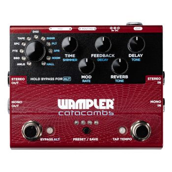 Wampler Catacombs Multi Reverb and Delay