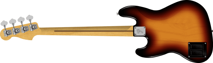 Fender Player II Modified Active Jazz Bass, Maple Fingerboard, 3 Tone Sunburst