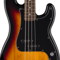 Fender Standard Precision Bass, Laurel Fingerboard, Black Pickguard, 3-Color Sunburst