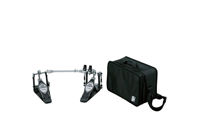 Tama HP900PWNMR Bastrumpedal Twin Iron Cobra 900 Power Glide w/Mirror Rod, w(bag