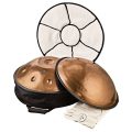 Meinl HPSTL93CU Sensory Handpan, Stainless, Vintage Copper, BB2 Amara, 9 notes