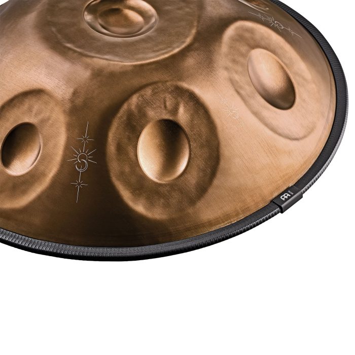 Meinl HPSTL93CU Sensory Handpan, Stainless, Vintage Copper, BB2 Amara, 9 notes