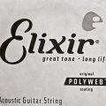 Elixir 13152 Acoustic 80/20 Bronze With Polyweb Single .052