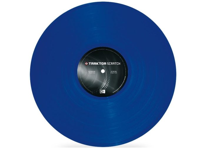 Native Instruments TRAKTOR SCRATCH CONTROL VINYL MK2 BLUE