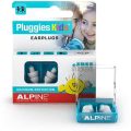 Alpine Pluggies Kids - Öronproppar för barn, 2 filter, vita, 1 par
