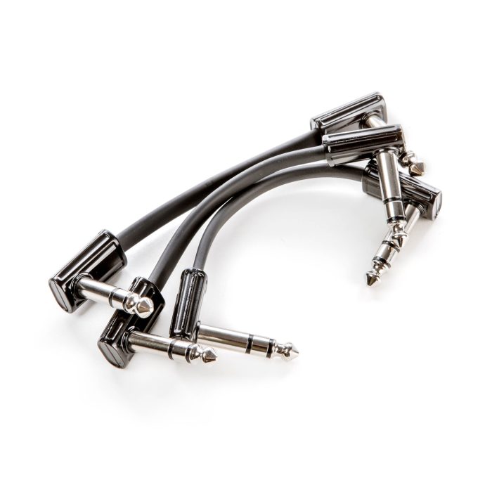 Mxr DCISTR03R Ribbon TRS Patch Cable 8cm 3-pk