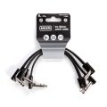 Mxr DCISTR06R Ribbon TRS Patch Cable 15 cm 3-pk