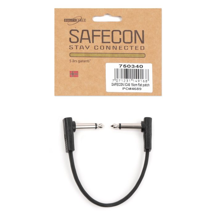 Safecon IC46 Flat Patch, Tele hane – Tele hane, 0,15 meter
