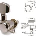 Schaller M6-135 LOCK-NI(3+3)