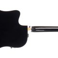Morgan 104 Westerngitarr, Pickup, Cutaway, Svart