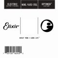 Elixir 16249 Electric Nickel Plated Steel With Optiweb Single .049