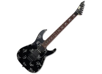 Esp KH-2 DEMONOLOGY BLACK w/ GRAPHIC