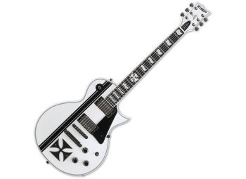 Esp JAMES HETFIELD IRON CROSS SNOW WHITE