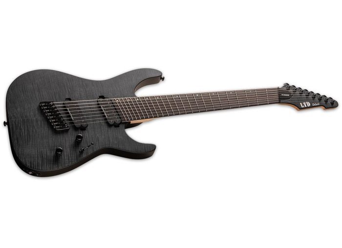 Ltd M-1008 MULTI-SCALE STBLKS SEE THRU BLACK SATIN