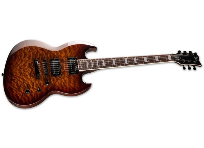 Ltd VIPER-256 DBSB DARK BROWN SUNBURST