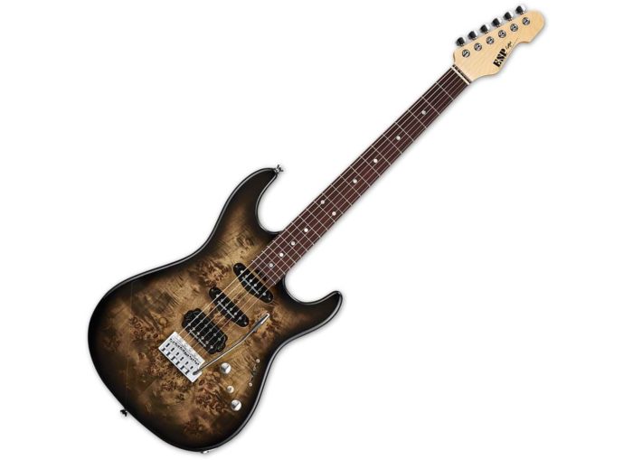 Esp SNAPPER CTM ROSEWOOD NEBULA BLACK BURST