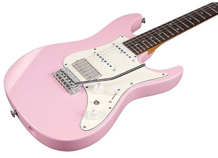 Ibanez AZ2204NW-PPK med hardcase, Prestige AZ Spot
