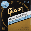 Gibson Brite Wire 'Reinforced' Electric Guitar Strings Ultra-Light