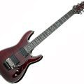 Schecter C7 Hellraiser Floyd Rose Black Cherry