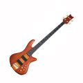 Schecter STILETTO Studio 4 Fretless Honey Satin