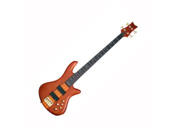 Schecter STILETTO Studio 4 Fretless Honey Satin