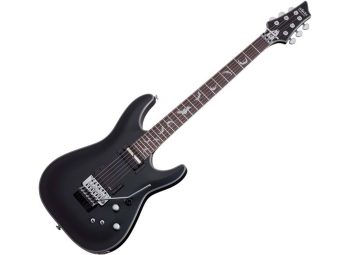 Schecter DAMIEN Platinum-6 FloydR. S Satin Black