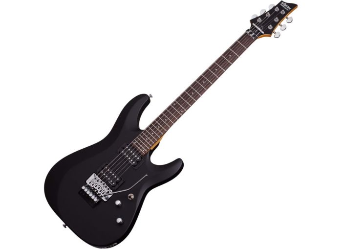 Schecter C-6 Deluxe Floyd Rose Satin Black